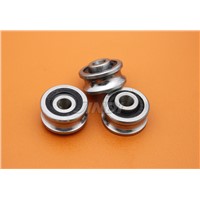 The outer ring groove U embroidery machine special guide wheel bearing SG15/V17RS 5*17*8mm