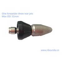 High Pressure Sewer Drain Cleaning Nozzle, Penetrating Jet Nozzle