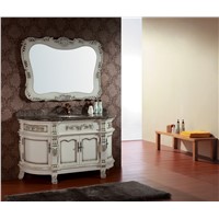 modern oak wood bathroom vanity