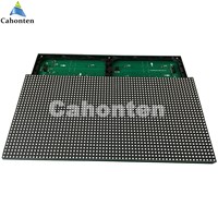 P7.62 SMD Red color indoor / semi-outdoor LED screen display module 488*244mm 64*32pixel 1/16 scan single color  led sign board