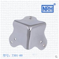 NRH 7301-60 steel corner Protector high quality Flight case road case performance equipment case cornerite chrome finish