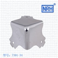 NRH 7301-34 steel corner Protector high quality Flight case road case performance equipment case cornerite chrome finish