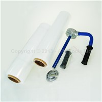 One Roll 50cm Pallet Shrink Wrap Film and Holder Pallet Box Packing Tool