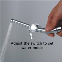 ABS Chrome Handheld Bidet Sprayer hose holder for Bathroom Toilet Shattaf Set