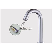 2015 new arrival 304 stainless steel only cold /cold&amp;amp;amp;hot water automatic sensor  faucet with free hand 8822A
