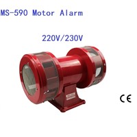 Motor alarm MS-590 large power bidirectional air defense alarm /mining alarm 230VAC