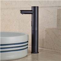 Luxury Deck Mount Sense Basin Faucet Handfree Water Taps One Hole Automatic Inductive Basin Tap