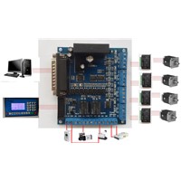 4 Axis 4.5A TB6600 LCD Engraving Machine Motor Driver Board PLC Offline MACH3