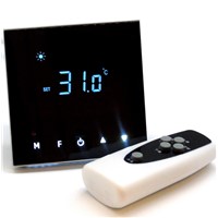 Touch screen Remote control Wall Mounted Boiler Thermostat Controller with Memory function (7000T/IR)