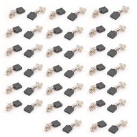 20 Pairs Electric Motor Carbon Brushes 17 x 7 x 7mm for Hitachi 999044