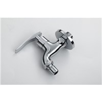 In-wall zinc alloy washing machine faucet with high quality fast on tap