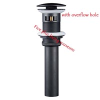 Pop-Up Drain drains drainer  Assembly For Lavatory Basin oil rubbed bronze