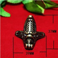 39*37MM eagle heads furniture Protection foot Corner wooden gift box feet vintage jewelry box corners foot support