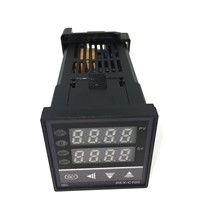 New Arrive Digital PID Temperature Controller Thermostat REX-C100 + Max.40A SSR Relay + K Thermocouple Probe High Quality