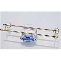 (60cm) Double Towel Bar,Towel Holder,Solid Brass Made,Gold Finished,Bath Products,Bathroom Accessories
