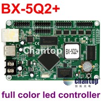 BX-5Q2+ full color led control card USB + Ethernet Port asynchronous rgb led lintel display controller 1024*80, 848*96 pixels