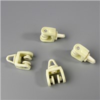 Curtain pulley straight rail pulley roller window rail wheel hook old-fashioned curtain rail guide rail accessories