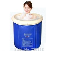 SAP bath Inflatable bathThickening adult folding tub bath bucket plastic spa inflatable bath tub adults banheira inflavel bath