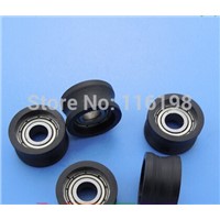 BU0515 Nylon wheel hanging / ball bearing with pulley wheel for doors and windows 5x15.4x8.4MM