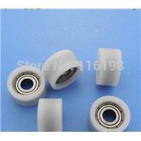 BK0515 Nylon wheel hanging / ball bearing with pulley wheel for doors and windows 5x15.4x8.4MM