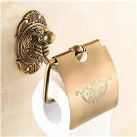 Bathroom accessories antique luxury brass Toilet Paper Holder,Roll Holder,Tissue Holder,Solid Brass paper holder in bathroom 850