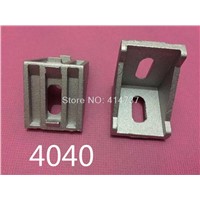 4040 corner fitting angle aluminum  40 x 40 connector bracket fastener match use 4040 industrial aluminum profile