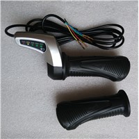 36V DC motor speed controller, Twist Throttle /Speed Handle/ Gas Acceleratorwith battery indicator