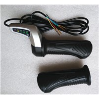 48V DC motor speed controller, Twist Throttle /Speed Handle/ Gas Acceleratorwith battery indicator