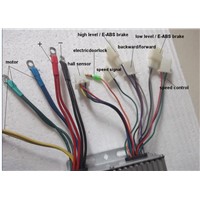 Fast Shipping 1000W 48V DC 24 mofset brushless motor controller E-bike electric bicycle speed control