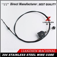 Excavator manual hand throttle control cable 3.5 meter