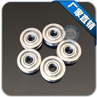100pcs high quality U604ZZ SZU4-13 604UU 3D printer Walking guide rail bearings 4x13x4mm U groove idler belt pulley bearing
