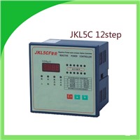 JKL5C power factor corrector reactive power auto-compensation controller for capacitor 12step 380v PRCF