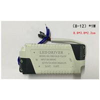 LED driver  AC 85- 265V 300mA ( 8 -12 )*1W  Power Supply Transformer Ballast for Canister Light Spotlight Ceiling lamp LED