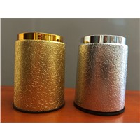 Gold silver cup, high-grade KTV leather sieve box, color cup places with personal hobby collecting Jiapin popular