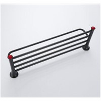 High Quality New Towel Rail Black Oil Towel Holder Copper Material Bathroom Accessories Wall Mounted Towel Racks Towel Shelf