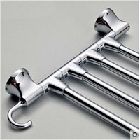 Swivel Towel Bars Wall Mounted Stainless Steel Towel Bars Hangers Four Towels