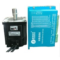 NEW Leadshine 2-Phase Hybrid servo Drive HBS86H + 86HS80-EC-1000 , 8 N.m stepper motor