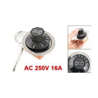 EWS AC 250V 16A 30-110C Temperature Control Capillary Thermostat for Electric Oven
