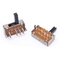 30pcs Interruptor Mini Slide Switch on-off 8pin 2P3T, toggle switch Handle length: 3MM SK-23D07 High quality