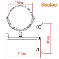 Beelee  mirror Spiegel Wandmontage 360 Graden Rotatie Van Professionele Make Spiegel 6/8 inch 3X5X7X Vergroting Make Spiegel