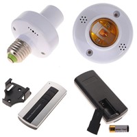 4pcs E27 Wireless Remote Control Light Lamp Bulb Holder Cap Socket Switch US SHIP Incandescent Less than 1000W Favorable Price