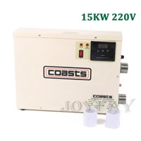 15KW 220V Thermostat Swimming Pool &amp;amp;amp; SPA Home Bath Hot Tub Electric Water Heater