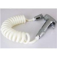 Plastic Toilet Bidet Spray Shower nozzle with flexible hose(Telescopic 1.5m)