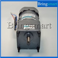 Bringsmart 220V AC Gear Motor Single Phase Motor 60W Fixed Speed  Micro Slow Speed Motor Reversible With Capacitance