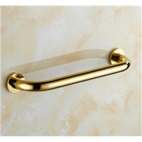 40 cm brass bathroom armrest handle gold bathtub armrest handrail Grab Bars Hand Safety bar Wall Mounted Bathroom Hardware
