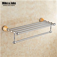 Bathroom Accessories jade  double Towel shelf Rack 2016 New Arrival Prateleira Cabideiro double Towel rack shelf