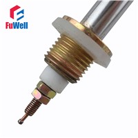 Spiral Stainless Steel Immersion Heater Copper Head Distilled Water Heating Element 80mm Tube Height 220V 380V 2500W 3000W 4500W