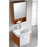 Modern style bathroom cabinet single sink small cabinet