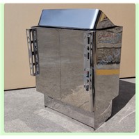 Sauna Stove 9KW Stainless Steel Dry Steam Oven Internal Control With Temperature Control Heating Furnace Sauna Equipment