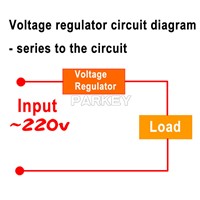 1000W SCR Power Electronic Voltage Regulator, Dimming, Speed and Temp